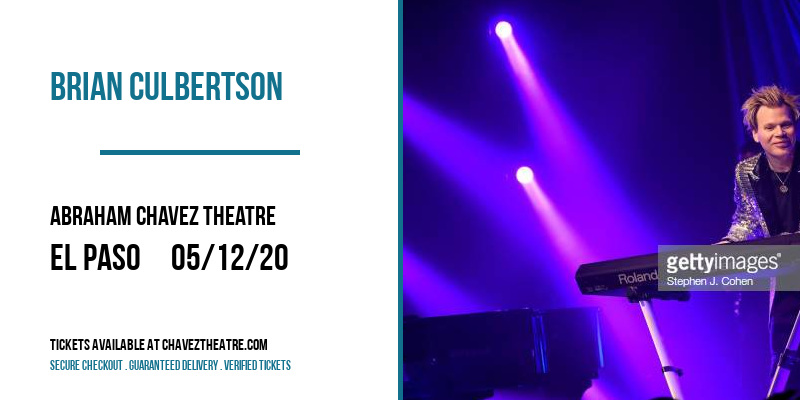 Brian Culbertson [CANCELLED] at Abraham Chavez Theatre