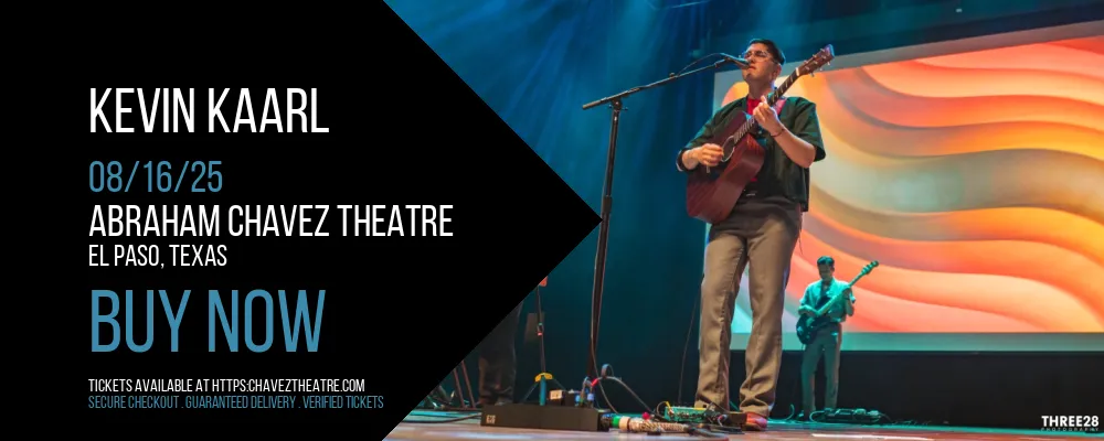 Kevin Kaarl at Abraham Chavez Theatre
