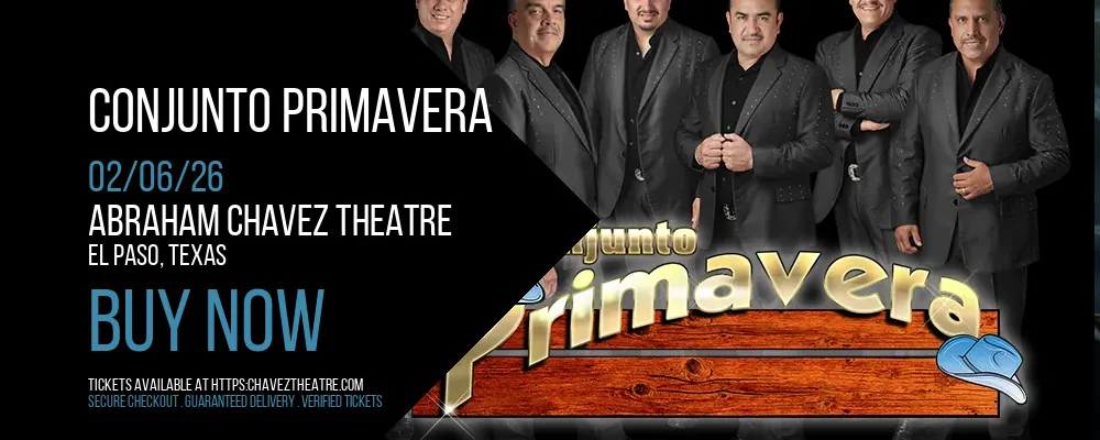 Conjunto Primavera at Abraham Chavez Theatre